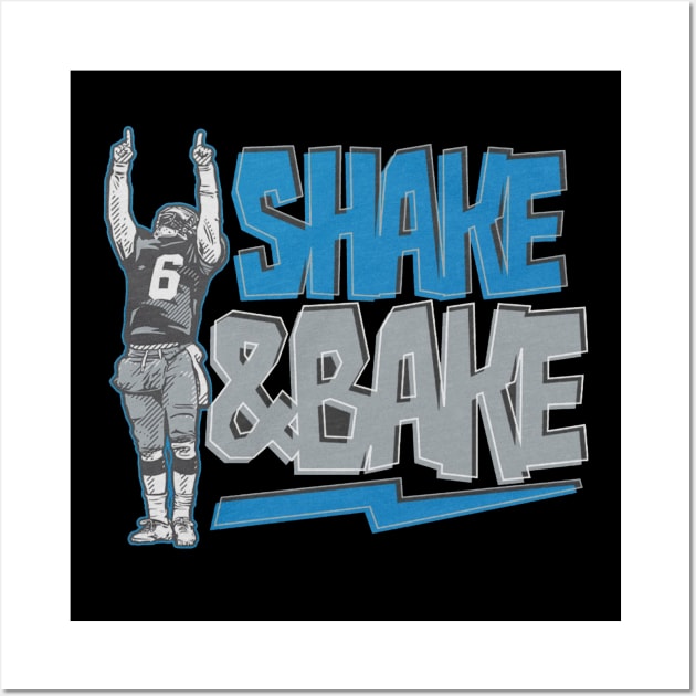 Baker Mayfield Shake & Bake Wall Art by Chunta_Design